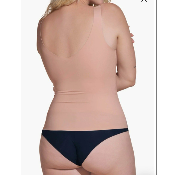 Honey Love Liftwear Tank Top Cami Wire Free Lined Shapewear - Picture 2 of 9